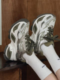 Contrast Chunky Platform Athletic - Hovatok