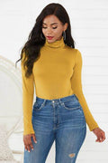 Turtleneck Long Sleeve Bodysuit - Hovatok