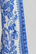 Umgee Full Size Floral Border Print Pants Plus Size - Hovatok
