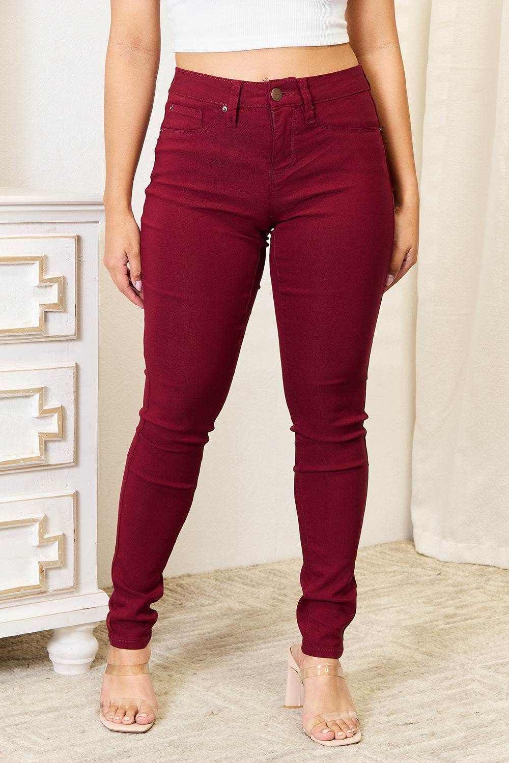 YMI Jeanswear Skinny Jeans with Pockets - Hovatok