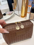 PU Leather Woven Clutch - Hovatok