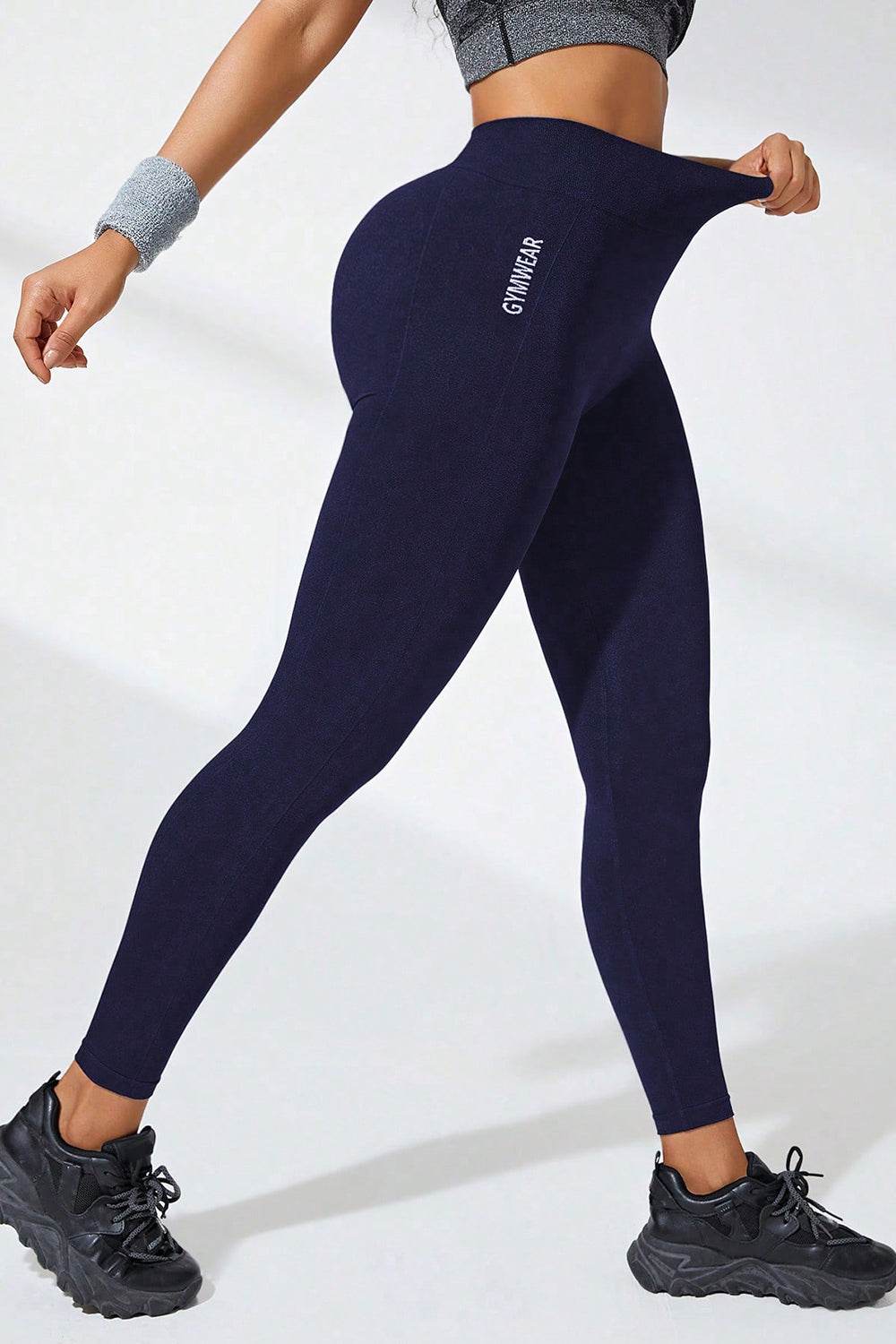 High Waist Active Leggings - Hovatok