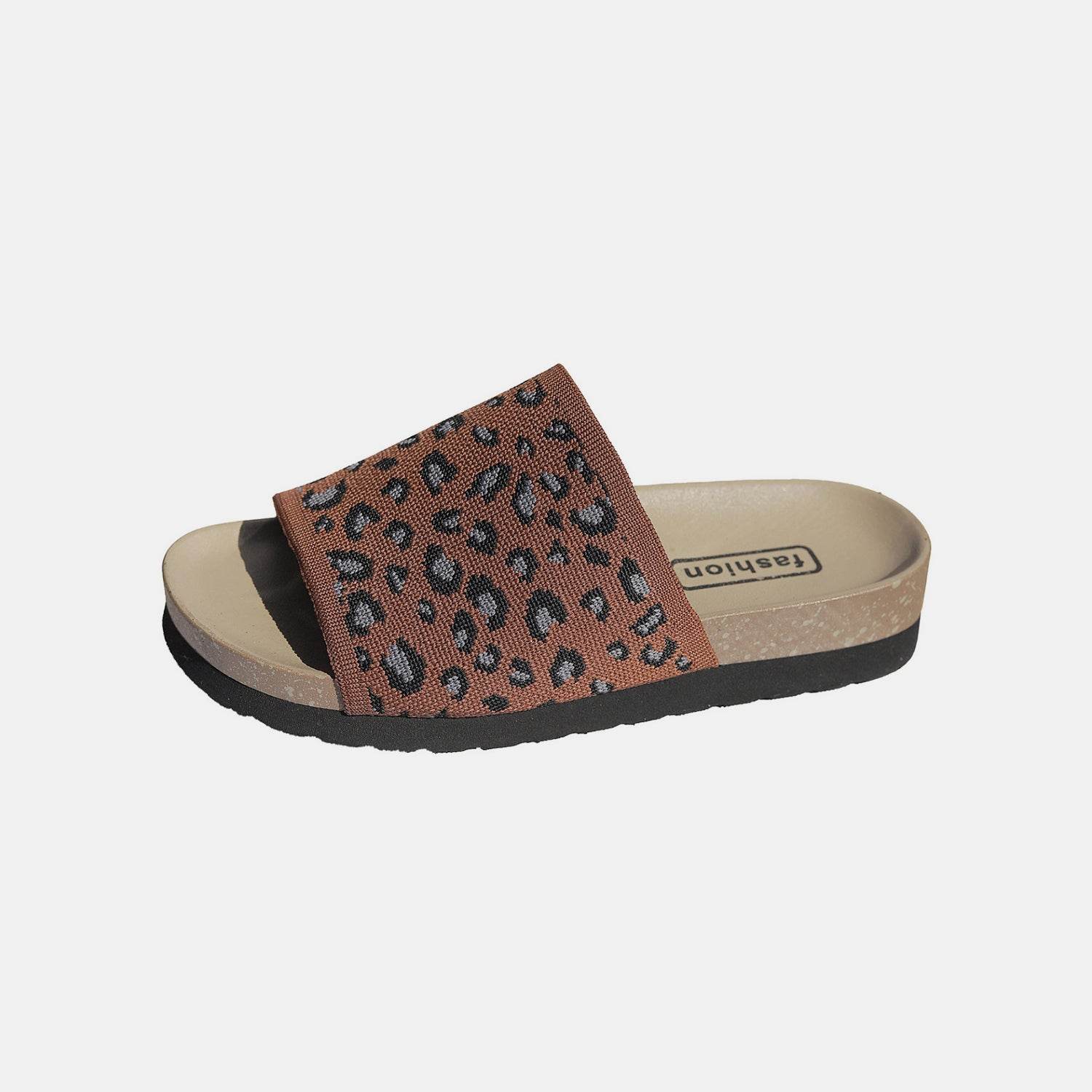 Leopard Open Toe Sandals - Hovatok