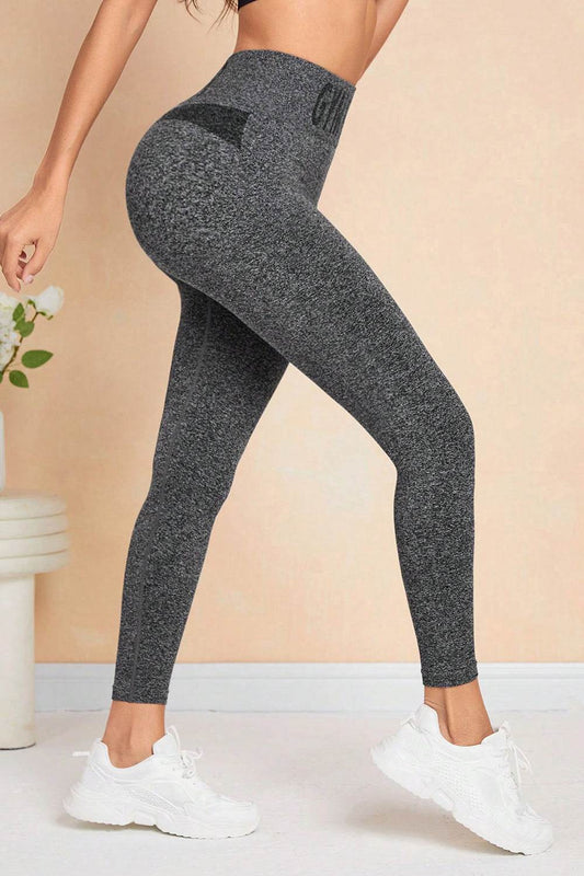 GYM WEAR High Waist Active Leggings - Hovatok