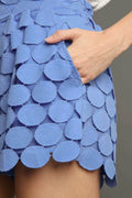 Umgee Full Size Polka Dot Lace Shorts Plus Size - Hovatok