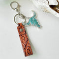 Rhinestone Bull Keychain - Hovatok