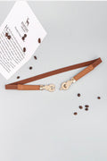 Zinc Alloy Buckle PU Leather Belt - Hovatok