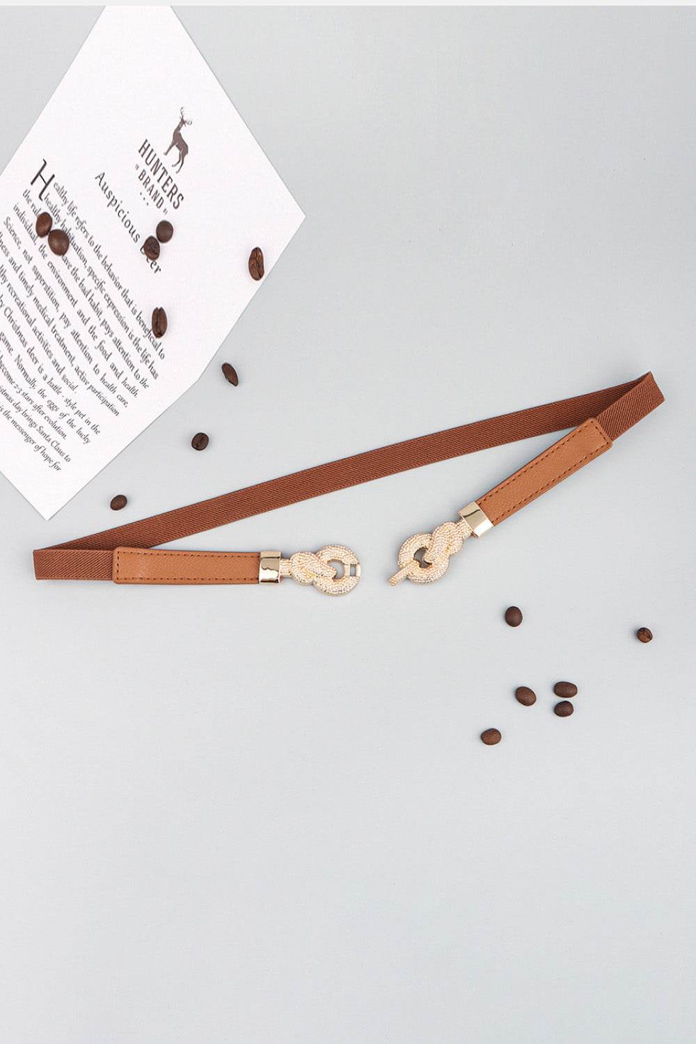 Zinc Alloy Buckle PU Leather Belt - Hovatok