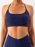 Spaghetti Strap Active Bra - Hovatok