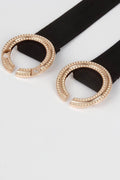 Double Hoop Buckle Elastic Belt - Hovatok