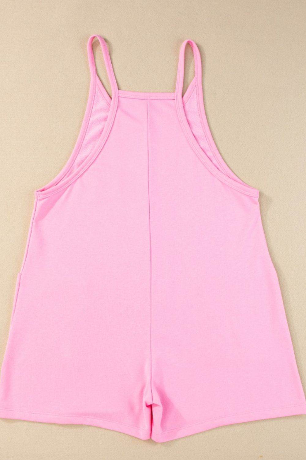 Sleeveless Romper with Pockets - Hovatok