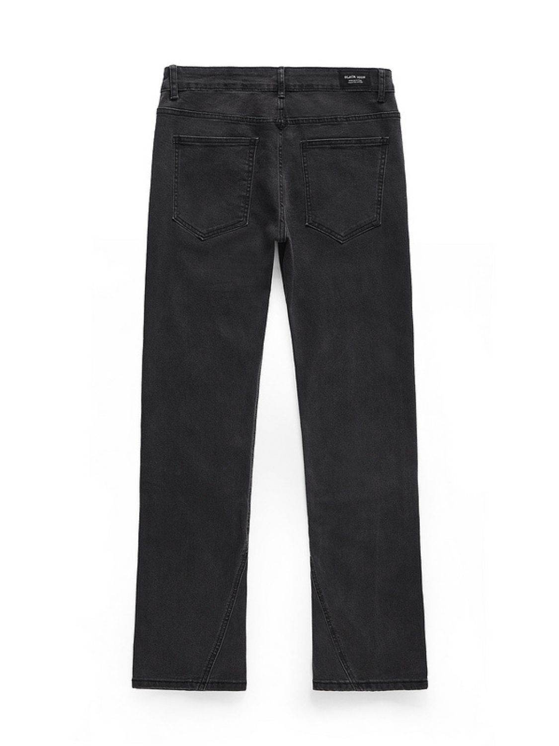 Men's Washed Bootcut Jeans - Hovatok