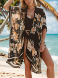 Lovelet Printed Open Front Cover-Up - Hovatok