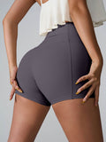 High Waist Active Shorts - Hovatok