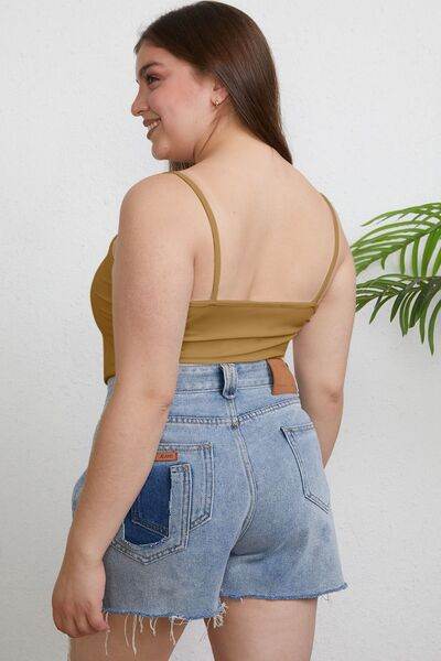 Basic Bae Full Size Round Neck Slim Cami - Hovatok