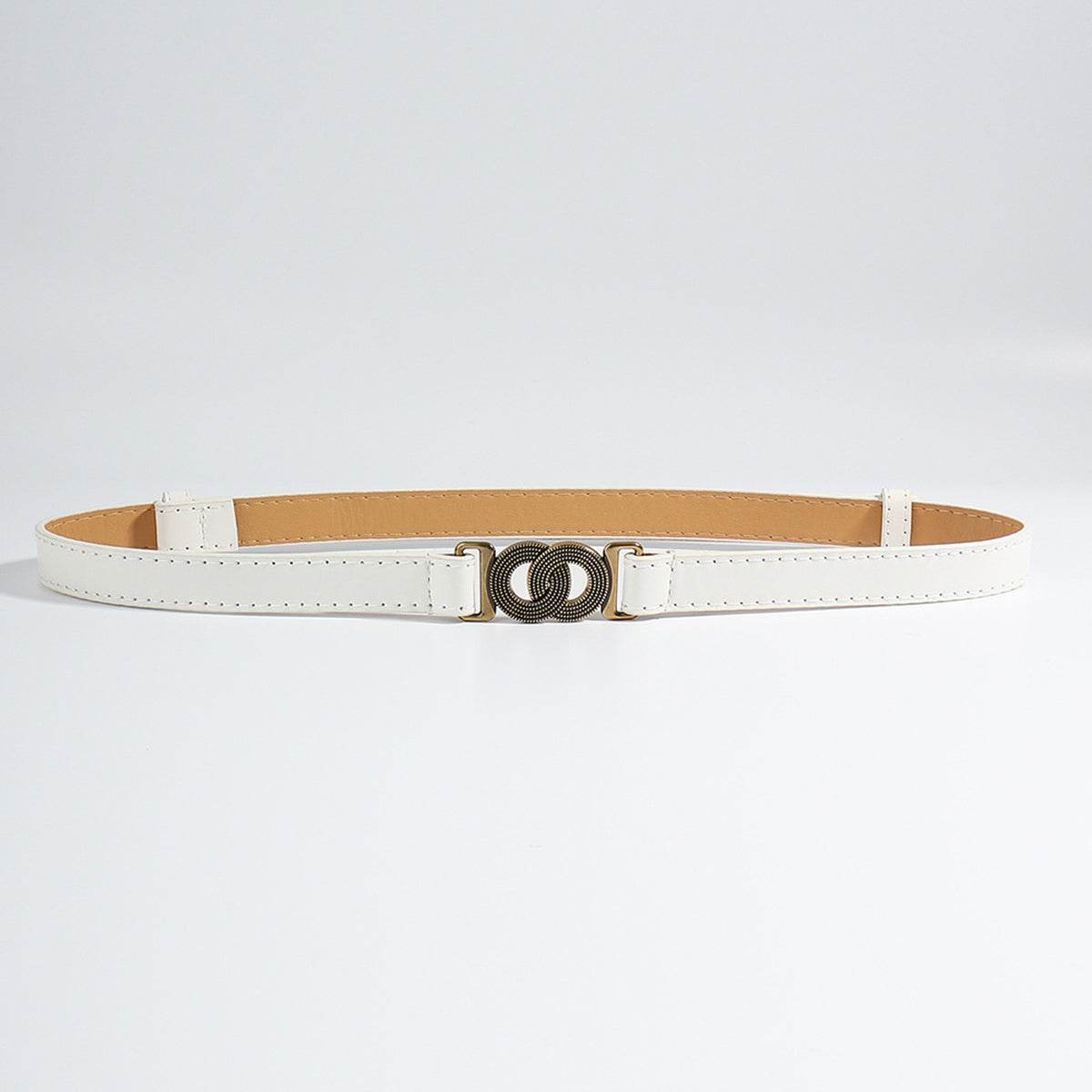 Alloy Buckle PU Belt - Hovatok