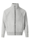 Men's Zip Up Stand Collar Jacket - Hovatok