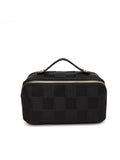 Texture PU Leather Cosmetic Bag - Hovatok