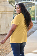 Basic Bae Bamboo Full Size V-Neck Short Sleeve T-Shirt - Hovatok