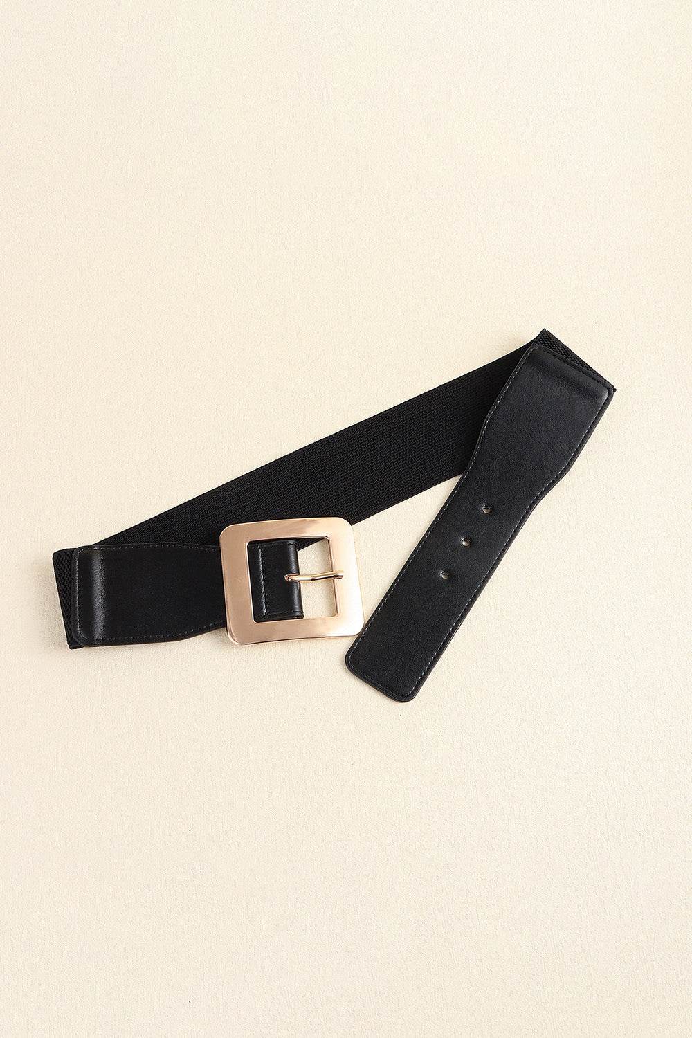 Alloy Buckle PU Leather Belt - Hovatok