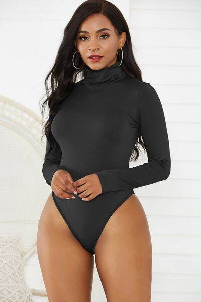 Turtleneck Long Sleeve Bodysuit - Hovatok