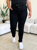 Judy Blue Full Size High Waist Double Roll Cuff Jeans - Hovatok