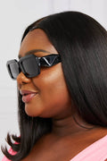 Rectangle TAC Polarization Lens Full Rim Sunglasses - Hovatok