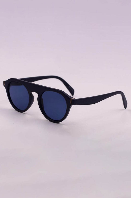 3-Piece Round Polycarbonate Full Rim Sunglasses - Hovatok