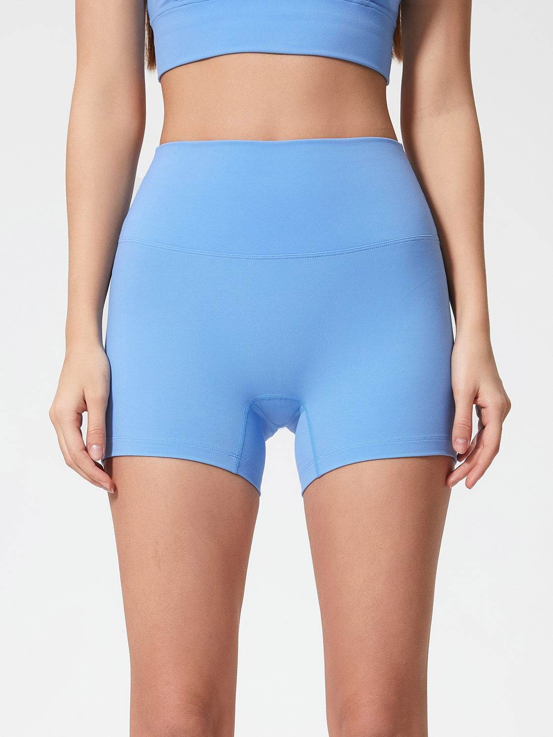 Millennia High Waist Active Shorts - Hovatok