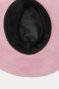 Fame Braided Faux Suede Hat - Hovatok