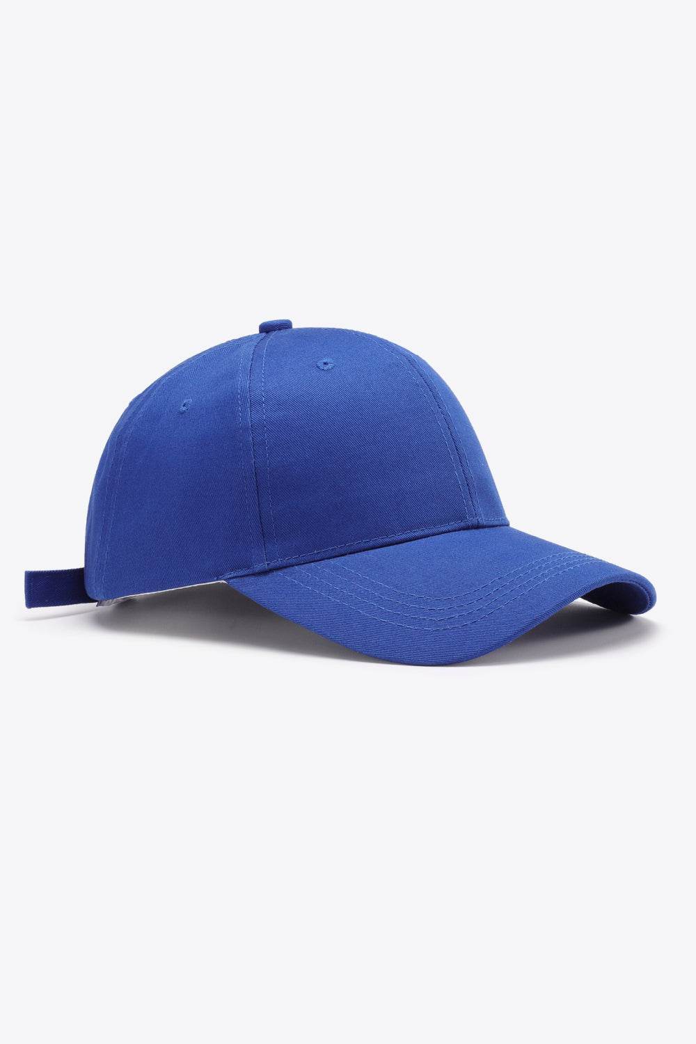 Plain Adjustable Cotton Baseball Cap - Hovatok