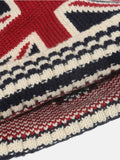 Roll Rim US Flag Knit Hat - Hovatok