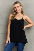 Ninexis Hang Loose Tulip Hem Cami Top - Hovatok