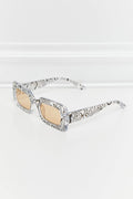 Tortoiseshell Rectangle Polycarbonate Sunglasses - Hovatok
