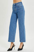 RISEN Full Size High Rise Wide Leg Jeans - Hovatok