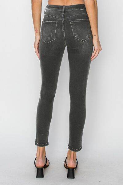RISEN Full Size High Rise Ankle Skinny Jeans - Hovatok
