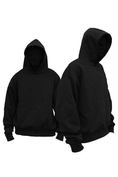 Men's Drop Shoulder Long Sleeve Hoodie - Hovatok