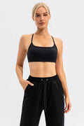 Crisscross Spaghetti Strap Active Cami - Hovatok