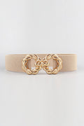 Zinc Alloy Buckle Elastic Belt - Hovatok
