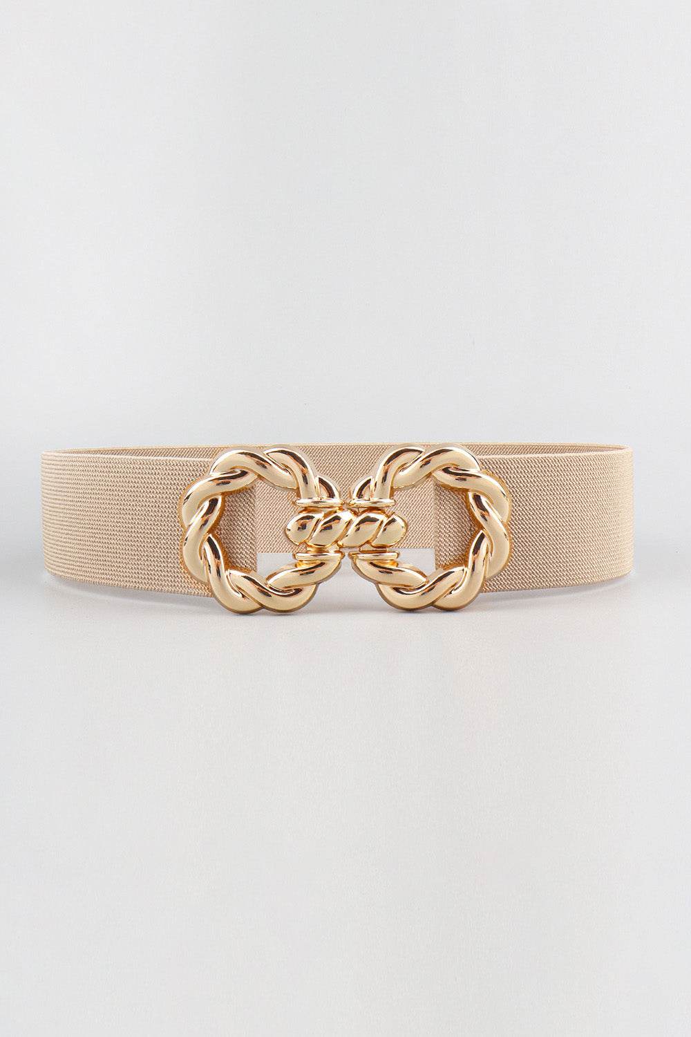 Zinc Alloy Buckle Elastic Belt - Hovatok