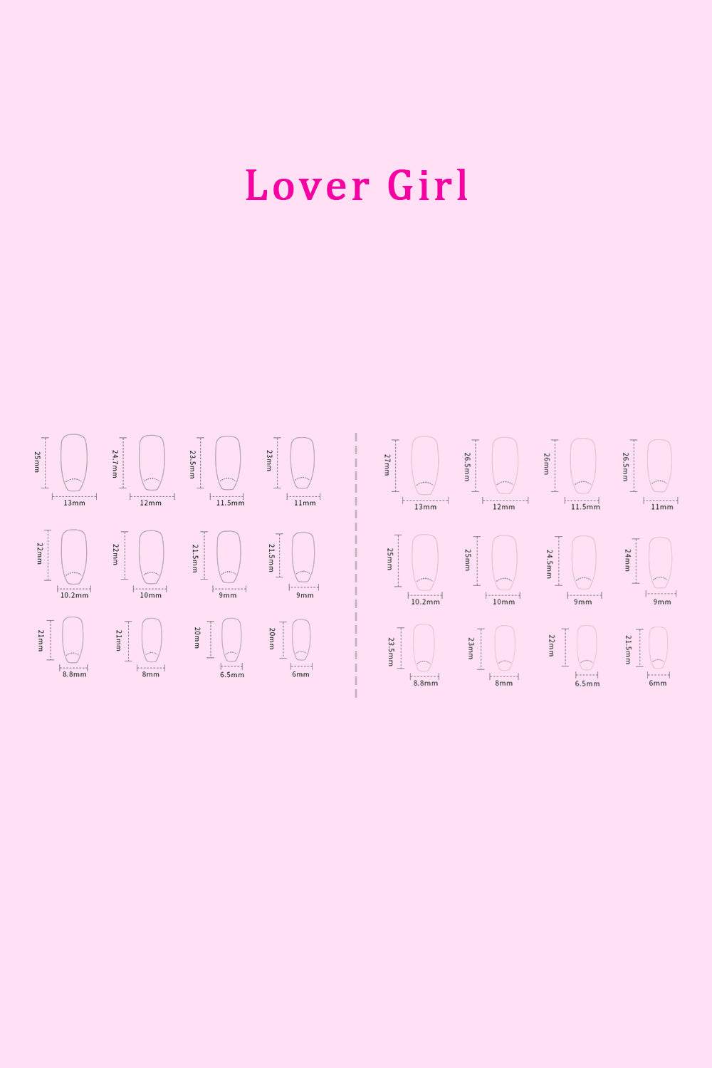 SO PINK BEAUTY Press On Nails 2 Packs - Hovatok