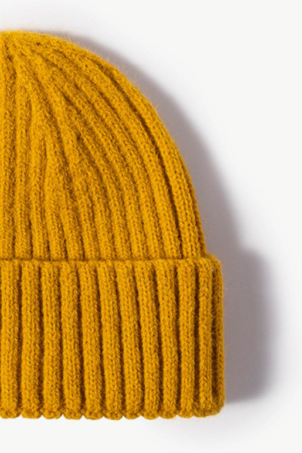 Rib-Knit Cuff Beanie - Hovatok