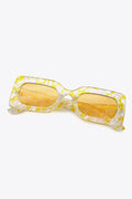 Tortoiseshell Rectangle Polycarbonate Sunglasses - Hovatok