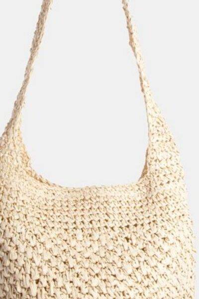 Fame Intricate Braided Hobo Shoulder Bag - Hovatok