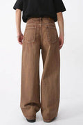 Wide Leg Jeans with Pockets - Hovatok