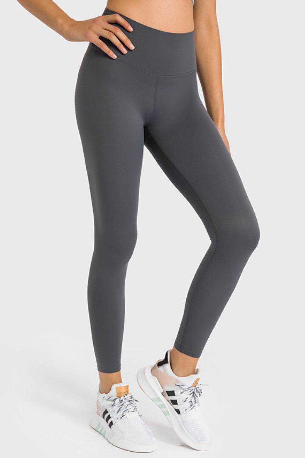 Millennia High Waist Ankle-Length Yoga Leggings - Hovatok