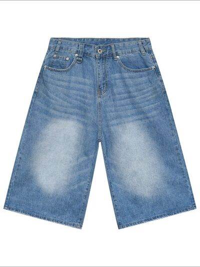 Wide Leg Cropped Jeans - Hovatok