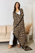 Cuddley Leopard Decorative Throw Blanket - Hovatok