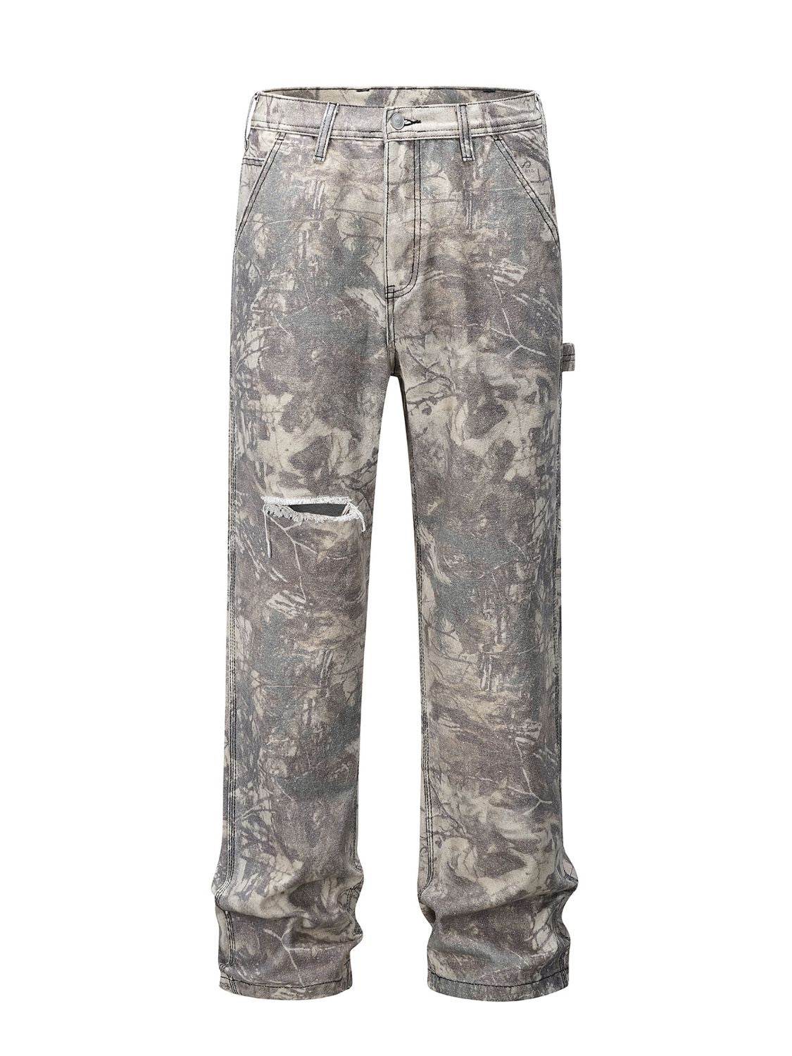 Men's Twig Camouflage Cargo Jeans - Hovatok