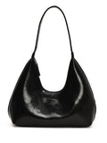 PU Leather Moon Shape Shoulder Bag - Hovatok